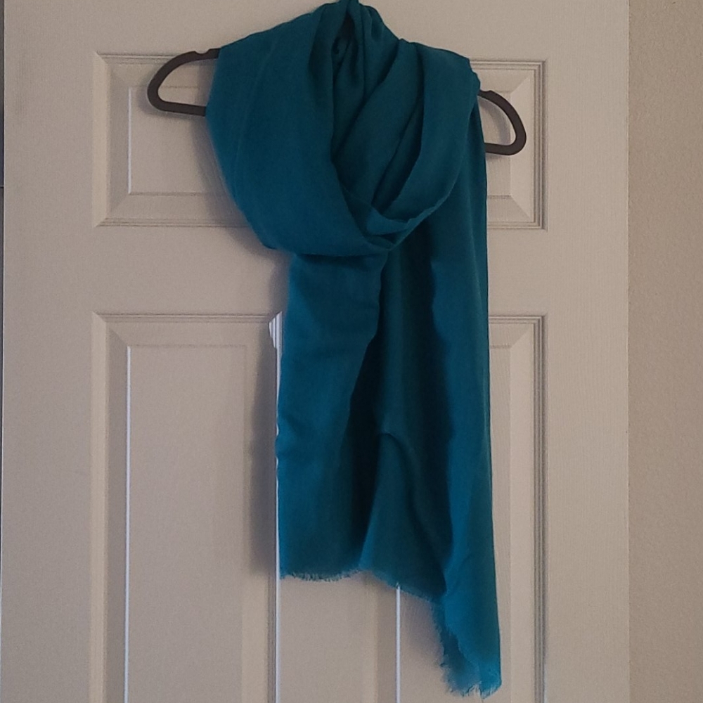 H&M Teal Oversized Scarf